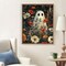 Halloween Ghost Flower Diamond Painting Kit for Adults – 5D Full Round Drill DIY Diamond Art for Beginners, Ghost Floral Gem Dot Painting for Home Wall Decor, 11.8x15.7 Inch